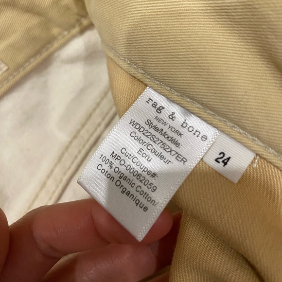 Rag & bone High rise wide leg jeans 24 - Picture 4 of 10